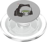 Matcha Grumpy Frog PopSockets PopGrip for MagSafe