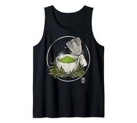 Matcha Japanese Art Green Tea Tank Top