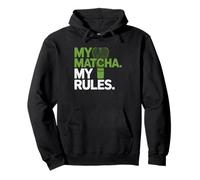 Matcha Latte Expensive Habit Humor Sarcasm Spending Funny Pullover Hoodie