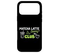 Matcha Latte Lovers Tea Only Club Matcha Tea Drinker Case for iPhone 17 Pro Max