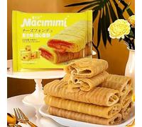 Matcha Lime Crispy Cookies,Chocolate Yogurt Cheese Snack Foods,Healthy Biscuit,Desserts,Pastries,Sweets,Bread,Vegan,Wedding Candies,Delicious Chinese Snack Gifts (Cheese flavor,42bags)