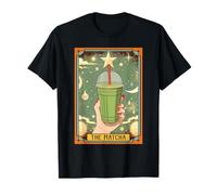 Matcha Lover But First Matcha Time The Matcha Tarot Card T-Shirt