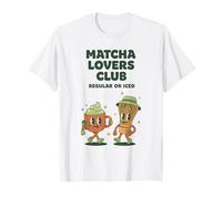 Matcha Lovers Club Regular Or Iced Funny Green Tea T-Shirt