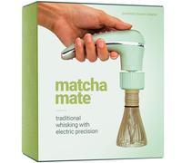 Matcha Mate Electric Powered Bamboo Whisk - Traditional Whisking with Electronic Precision - Rechargeable Portable Tea Frother, Stirrer, Mixer, Making Machine Set Accessories Kit - Gift