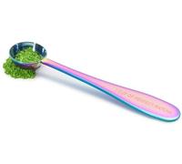 Matcha Measuring Spoon | One Cup of Perfect Matcha | Stainless Steel Scoop (Iridescent) | 1/2 teaspoon - 1g Serving