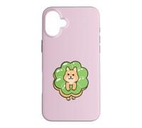 Matcha Mochi Donut Shiba Inu Dog Case for iPhone 16 Plus