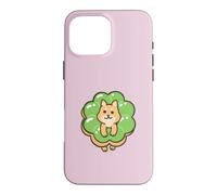 Matcha Mochi Donut Shiba Inu Dog Case for iPhone 16 Pro Max