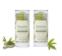 Matcha Moisturizing Balm, Deep Cleansing Pore Treatment, Portable Multi Purpose Moisturizing Repair Dry Crack Stick, Gentle Exfoliating for All Skin Types，2