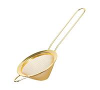 Matcha Sieve & Loose Tea Strainer | Metal Fine Mesh Stainless Steel | Mini Icing Sugar Sieve | Tea Filter | Small Matcha Sifter in Gold