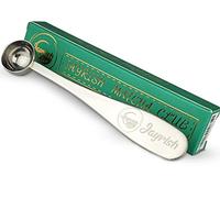 Matcha spoon combines quality and design | stainless steel scoop| often bought with matcha tea set or matcha whisk | this measuring spoon is a great gift idea for birthdays, valentine's day.