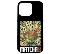 Matcha Tea Culture Japan Kawaii Japanese Kanji Souvenir Case for iPhone 15 Pro Max