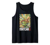 Matcha Tea Culture Japan Kawaii Japanese Kanji Souvenir Tank Top