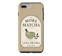Matcha Tea Lover More Matcha Less Drama Case for iPhone 7 Plus/8 Plus