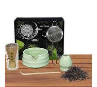 Matcha Tea Set - 5 Piece Japanese Tea Set with Authentic Matcha Whisk, Traditional Matcha Kit for Beginners, Beginners, Family and Friends | The Essential and Perfect Gift from Matcha Lov