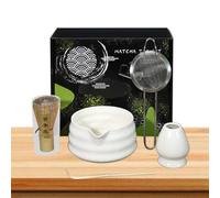 Matcha Tea Set - 5 Piece Japanese Tea Set with Authentic Matcha Whisk, Traditional Matcha Kit for Beginners, Beginners, Family and Friends | The Essential and Perfect Gift from Matcha Lov