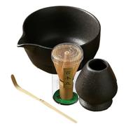Matcha Tea Set - Batcher Bowl Spout Scoop, Complete Kit | Every detail meticulously crafted with precision, enjoy the beauty of tradition immersed in the age of ancient customs,