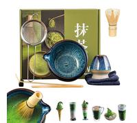 Matcha Tea Set - Professional Whisk Tool, Traditional Mixing Utensil | Japanese Ritual Ceremony Kit, Home Wellness Practice, Morning Meditation Aid, Relaxation for Mindful Lifestyle Seekers