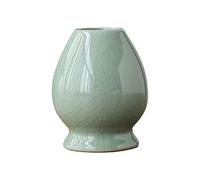 Matcha Tea Whisk Holder Ceramic Holder Chasen Stand fit for Traditional Japanese Tea Matcha Chasen Tea Set Accessories (Cyan)