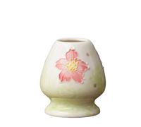 Matcha Whisk Holder-Matcha Whisk Stan Ceramic fit for Traditional Tea Matcha Chasen Tea Set Accessories (Butterfly and Cherry Blossom)