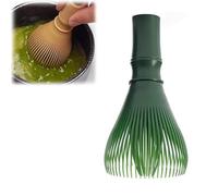 Matcha Whisk, PP Resin Matcha Stirrer, Traditional Handcrafted Japanese Matcha Tea Mixer Brush Mixing Tool Accessory for Tea Preparation (Green)