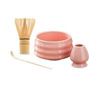 Matcha Whisk Set, Matcha Bowl Matcha BambooWhisk Tea Whisk Stand Matcha Whisk Set, Handmade Matcha Making Kit for Tea Ceremony Tea Drinking