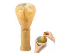 Matcha Whisks, Reusable PP Resin Matcha Whisk, Japanese Tradition Matcha Accessories, Suitable for The Tea Ceremony（Yellow）