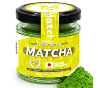 Matchaeco 50g Japanese 'Lemon Ritual' Matcha Green Tea Powder Flavoured | Authentic Stone Ground Ceremonial Grade From Japan |Natural Lemon Grass Vegan Baking, Gift | (50g Lemon)