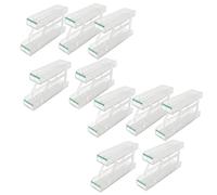 Matchbook Display Case - Cigarettes Matchbook Display Case, Automatic Pusher Spring Loaded Organizer Box, Double-layer Retail Cases, Clear Chip Candy Rack(Clear-10pcs,9x28cm)