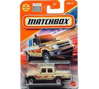 Matchbox '17 Toyota Landcruiser 78 [Tan], 109/125, 1:64 Scale Diecast Car