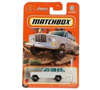 Matchbox 1964 Jeep Wagoneer Silver 38/100, 1:64 Scale Die-Cast Model Car, Unisex Children, Auto Enthusiasts, Collectors, 12+
