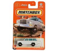 Matchbox 1964 Jeep Wagoneer Silver 38/100, 1:64 Scale Die-Cast Model Car, Unisex Children, Auto Enthusiasts, Collectors, 12+