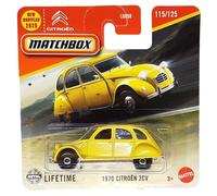 Matchbox - 1970 Citroen 2CV - MBX Road Trip 115/125 - JBR12 - Short Card - Duck Yellow - Superfast Lesney - Mattel 2025-1:64