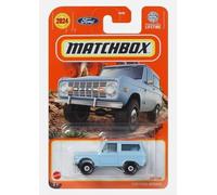 Matchbox 1970 Ford Bronco, Light Blue, 1:64 Die-Cast Vehicle, 29/100