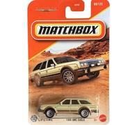 Matchbox 1980 AMC Eagle, 1:64 Scale Diecast Car, Tan, 69/125