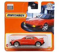 Matchbox - 1984 Toyota MR2 - MB 16/100 - HFR60 - Short Card - Red - Superfast Lesney - Mattel 2022-1:64