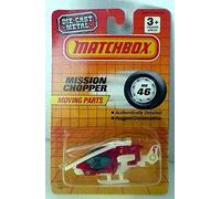 Matchbox 1987 NO. MB46 Mission Chopper Moving Parts