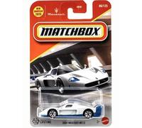 Matchbox 2004 Maserati MC12 [White & Blue] 86/125, New for 2025! 1:64 Scale Diecast Toy Vehicle