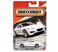 Matchbox 2004 Mazda RX-8 Diecast Toy Vehicle, 1:64 Scale, White, #19/125