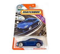 Matchbox 2015 Jaguar F-Type Coupe Blue MBX Highway Short Card 1:64