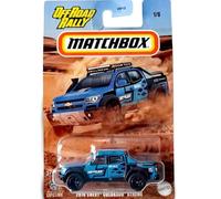 Matchbox 2016 Chevy Colorado Xtreme 1:64 Die-Cast Off-Road Rally Vehicle, Blue 1/6