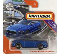 Matchbox 2018 Ford Mustang Convertible MBX Highway 54/100 2020 Short Card