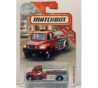 Matchbox 2018 Freightliner M2 106 Red #48/100 MBX Rescue 7/20 Toy Fire Engine Truck Die Cast 1:64 Scale