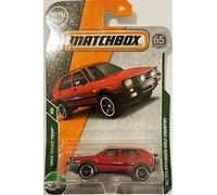 Matchbox 2018 MBX Road Trip 25/35 - '90 Volkswagen Golf Country (Red)