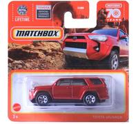 Matchbox 2018 Toyota 4Runner Metalflake Red Series 2023