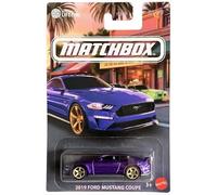 Matchbox 2019 Ford Mustang Coupe [Purple] 02/05-1:64 Scale Diecast Toy Vehicle
