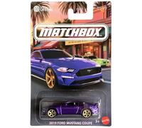 Matchbox 2019 Ford Mustang Coupe [Purple] 02/05-1:64 Scale Diecast Toy Vehicle