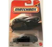 Matchbox 2019 Mazda 3 Hatchback [Black] 14/125-1:64 Scale Diecast Toy Vehicle
