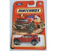 Matchbox 2021 Ford Broncos 21/100 (Red)