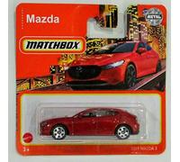 Matchbox 2021 Mazda 2019 Mazda 3 Red (Short Card)