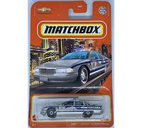 Matchbox 2022- Chevy Caprice Classic Police - Skybusters - 67/100 [Silver]